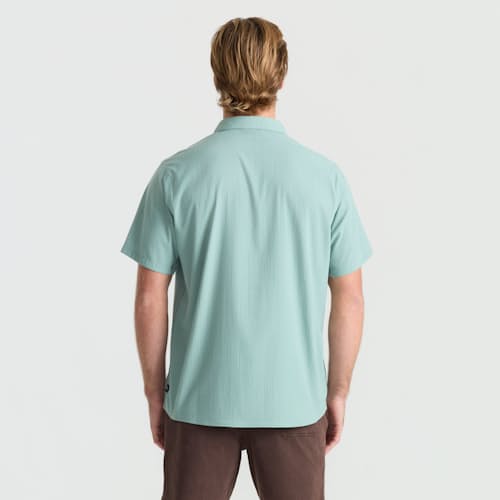 on model image of Bless Up Lightweight Stretch Shirt