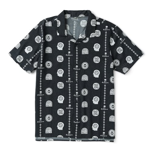 laydown image of Bless Up Trail Short Sleeve Shirt