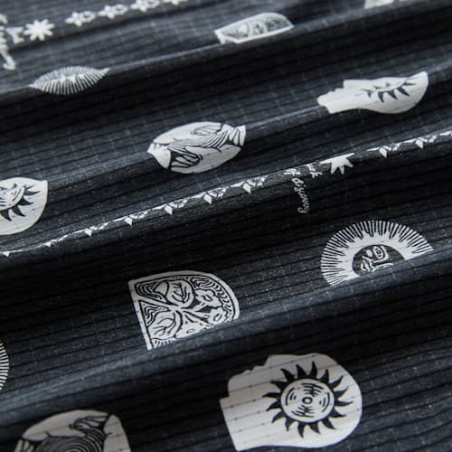 laydown detail image of Bless Up Trail Short Sleeve Shirt