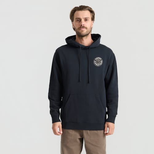 on model image of Going Global Hoodie