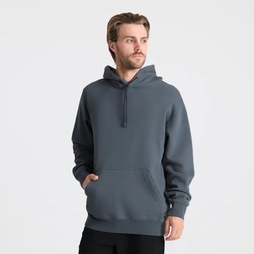 on model image of Bolo Fleece Hoodie