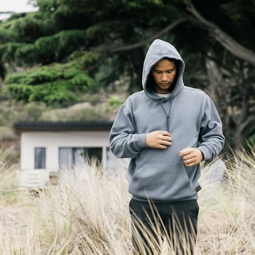 lifestyle image of Bolo Fleece Hoodie