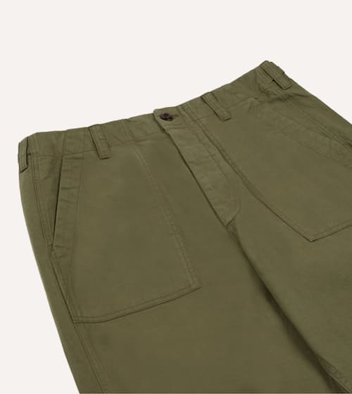 laydown detail image of Twill Fatigue Trouser