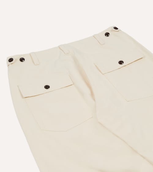 laydown detail image of Twill Fatigue Trouser