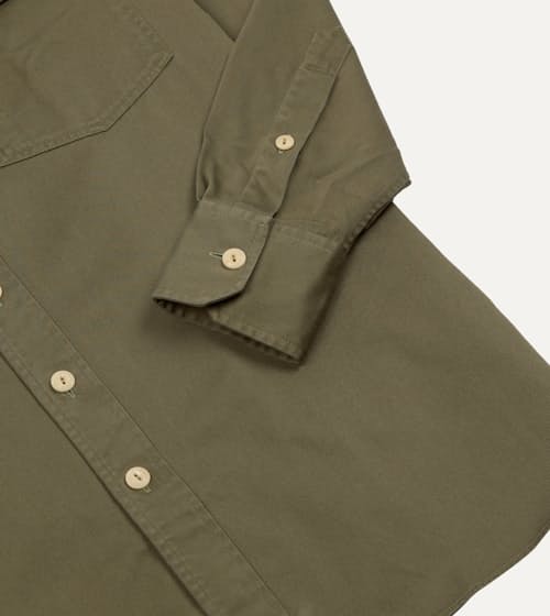 laydown detail image of MK II Work Shirt