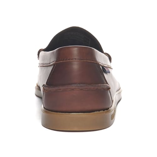 laydown image of Dolphin Waxed Loafer