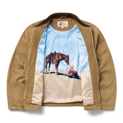 laydown image of Canvas Prairie Jacket