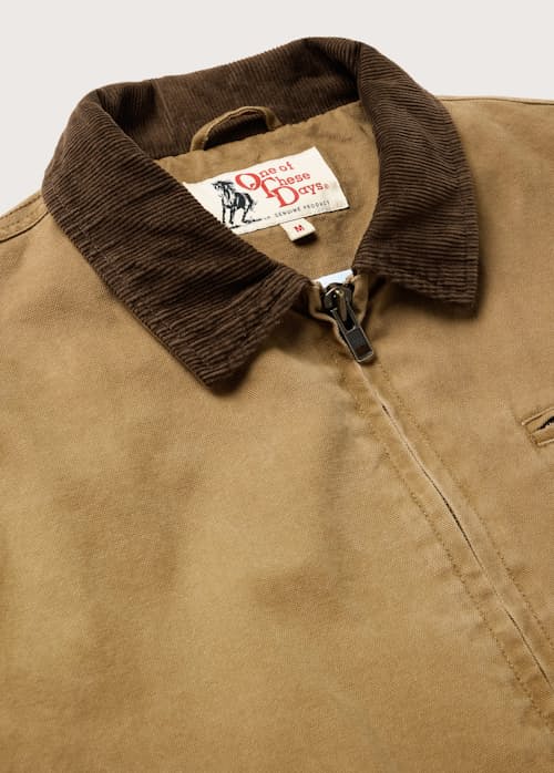 laydown detail image of Canvas Prairie Jacket