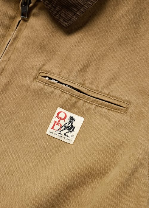 laydown detail image of Canvas Prairie Jacket