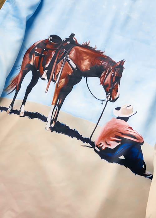 laydown detail image of Canvas Prairie Jacket