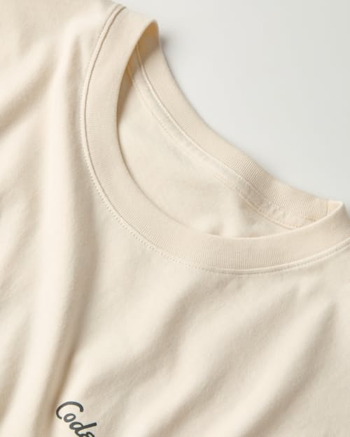 laydown detail image of Live by the Code T-Shirt