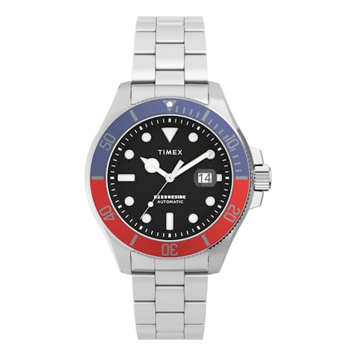 laydown image of Harborside Coast Automatic 43mm Dive Watch