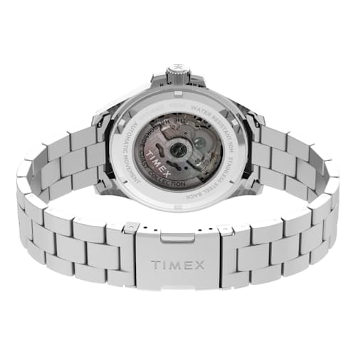 laydown image of Harborside Coast Automatic 43mm Dive Watch