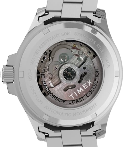 laydown detail image of Harborside Coast Automatic 43mm Dive Watch