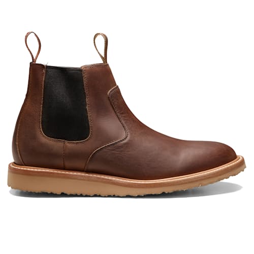 laydown image of Work Wedge Chelsea Boot