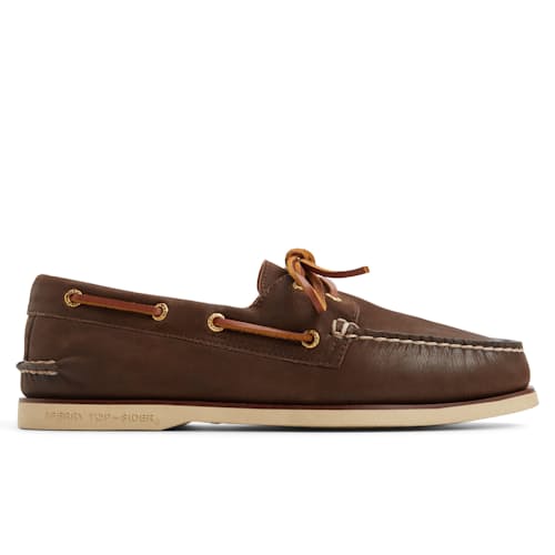 laydown image of Gold Cup AO 2 Leather Boat Shoe