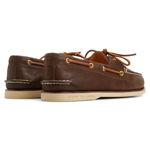 laydown image of Gold Cup AO 2 Leather Boat Shoe