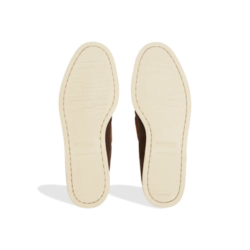 laydown image of Gold Cup AO 2 Leather Boat Shoe