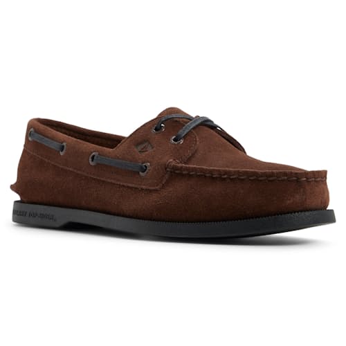 laydown image of AO 2 Suede Boat Shoe