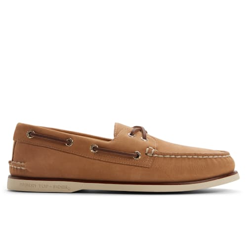 laydown image of Gold Cup AO 2 Nubuck Boat Shoe