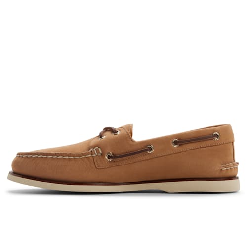 laydown image of Gold Cup AO 2 Nubuck Boat Shoe