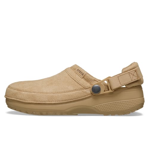 laydown image of Classic Crafted Vegan Suede Clog
