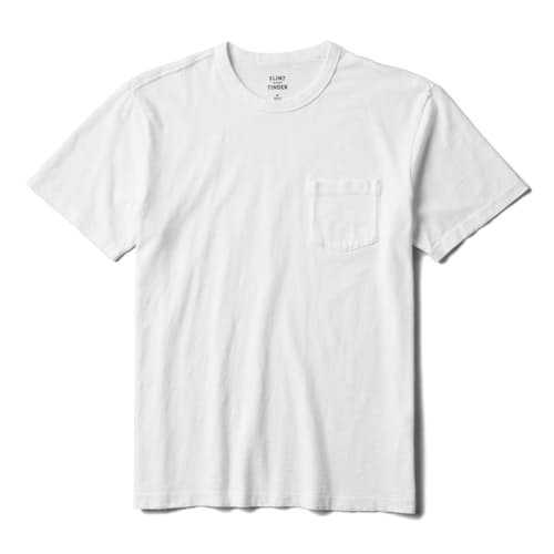 laydown image of Short Sleeve Slub Pocket T-Shirt