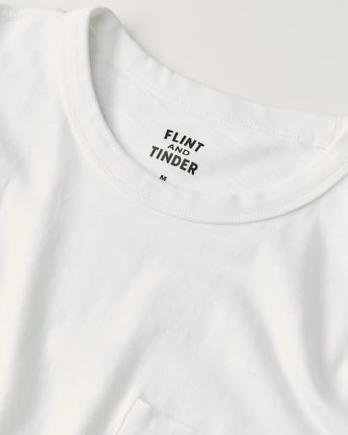 laydown detail image of Short Sleeve Slub Pocket T-Shirt