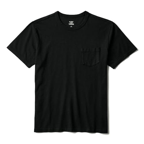 laydown image of Short Sleeve Slub Pocket T-Shirt