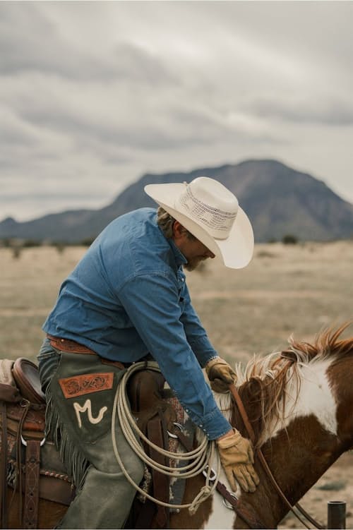 lifestyle image of Freehand Straw Hat