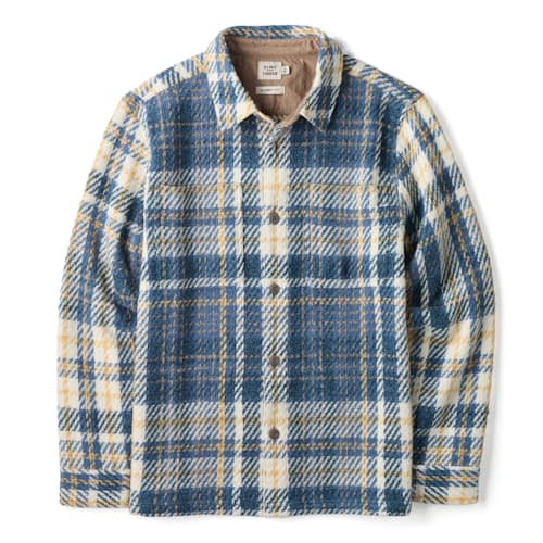 laydown image of Cabin Flannel Overshirt