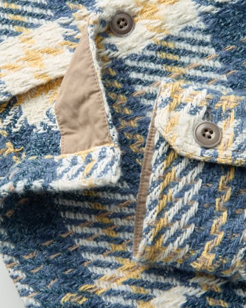 laydown detail image of Cabin Flannel Overshirt