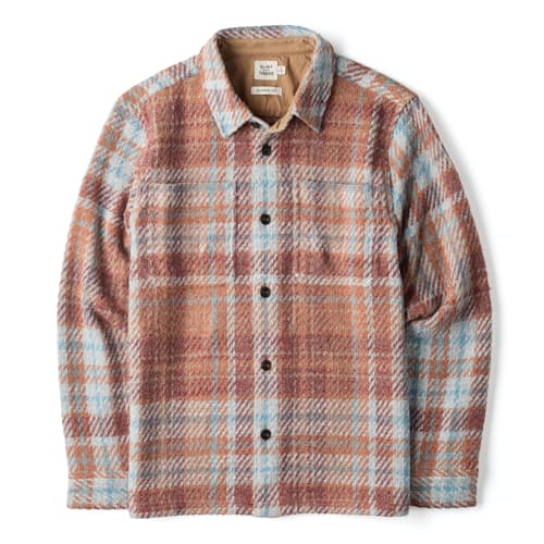 laydown image of Cabin Flannel Overshirt