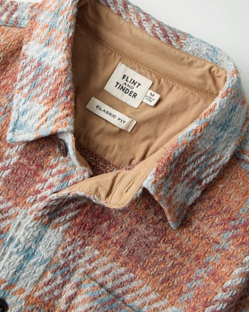 laydown detail image of Cabin Flannel Overshirt