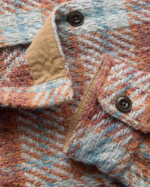 laydown detail image of Cabin Flannel Overshirt