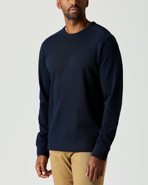 on model image of Long Sleeve Surplus T-Shirt