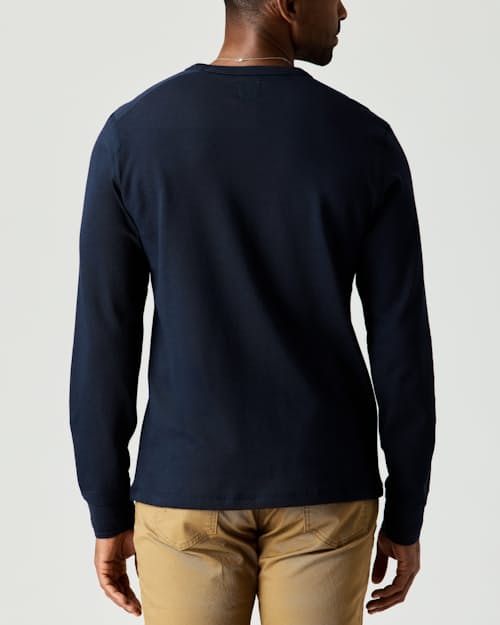 on model image of Long Sleeve Surplus T-Shirt