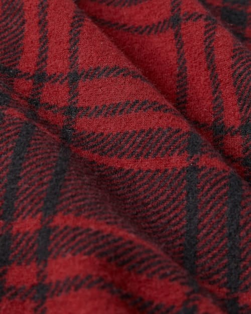 laydown detail image of Knit Flannel Button Down