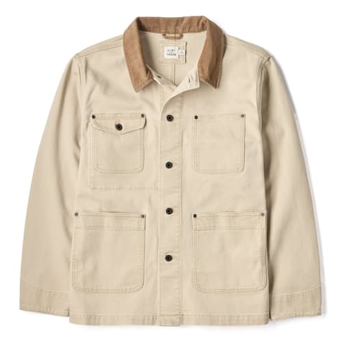 laydown image of Mason Canvas Barn Jacket