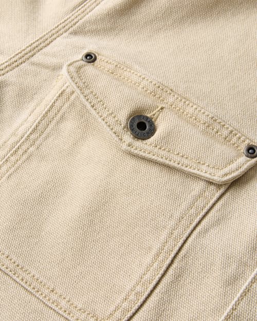 laydown detail image of Mason Canvas Barn Jacket