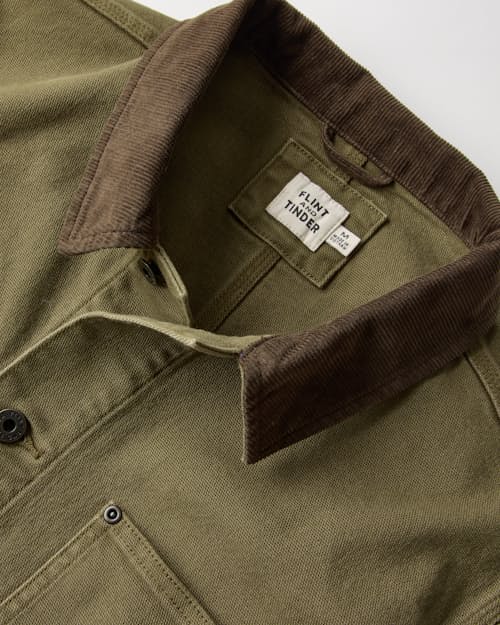 laydown detail image of Mason Canvas Barn Jacket