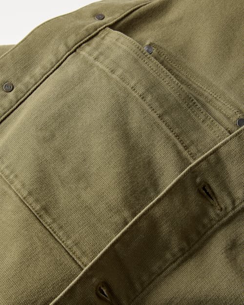 laydown detail image of Mason Canvas Barn Jacket