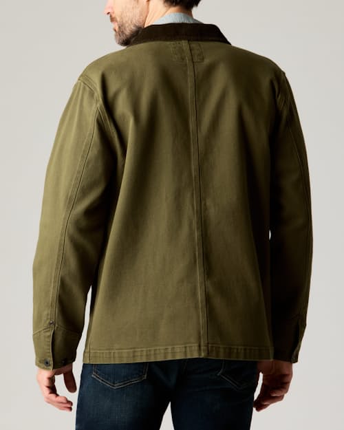 lifestyle image of Mason Canvas Barn Jacket
