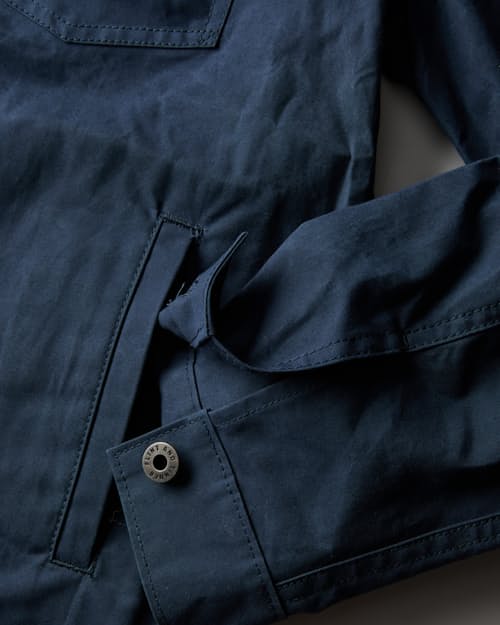 laydown detail image of Dry Wax Trucker Jacket