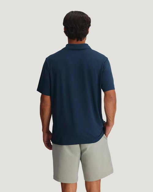 on model image of Elevate Polo