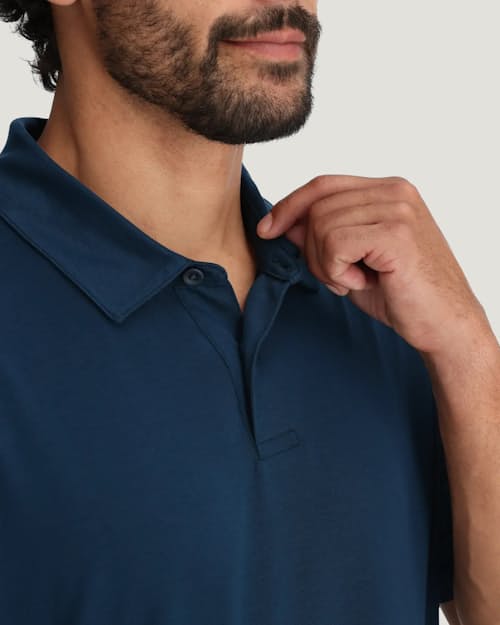 on model image of Elevate Polo
