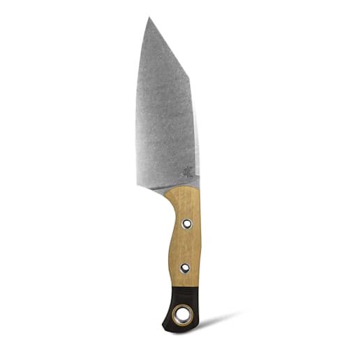 laydown image of Station - Maple Valley Richlite Chef's Knife