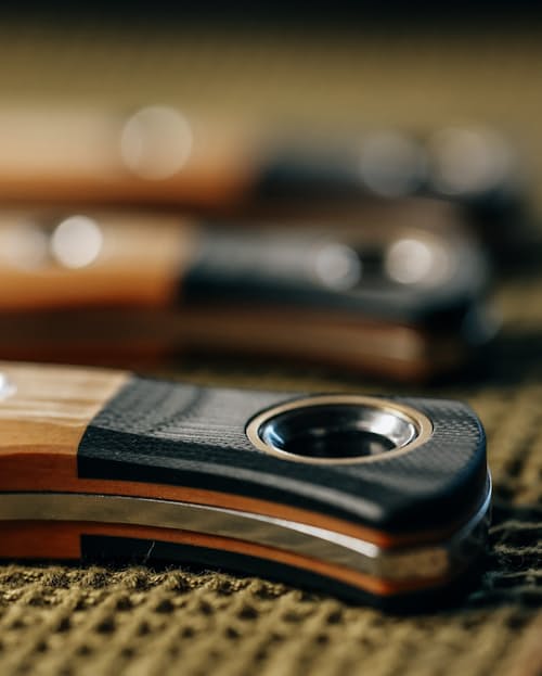 laydown detail image of Station - Maple Valley Richlite Chef's Knife
