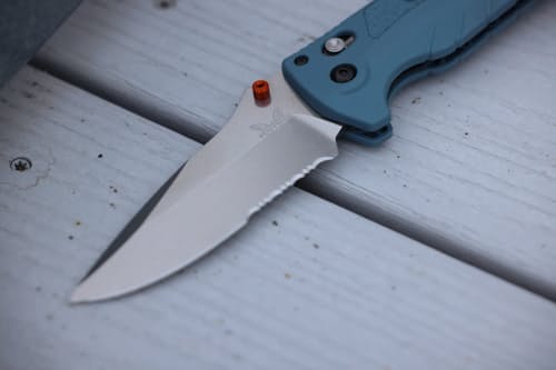 lifestyle image of Adira - Grivory Drop-Point Pocket Knife
