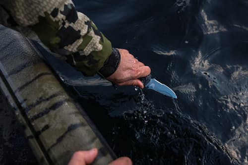 lifestyle image of Adira - Drop-Point Pocket Knife